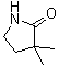 structure of CAS# 4831-43-0, 3,3-Dimethyl-2-oxopyrrolidine