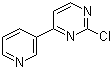 structure of CAS# 483324-01-2, 4-(3-吡啶基)-2-氯嘧啶