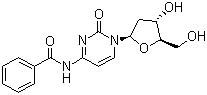 N-Benzoyl-2'-deoxy-cytidine molecular structure (CAS 4836-13-9)