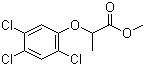 structure of CAS# 4841-20-7, 2,4,5-涕丙酸甲酯