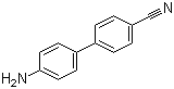 4'-氨基-4-氰基联苯分子结构 (CAS 4854-84-6)