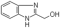 2-羟甲基苯并咪唑分子结构 (CAS 4856-97-7)