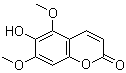 structure of CAS# 486-28-2, Fraxinol