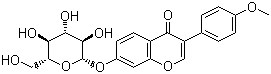 structure of CAS# 486-62-4, Ononin