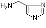 (1-Methyl-1H-imidazol-4-yl)methylamine molecular structure (CAS 486414-83-9)