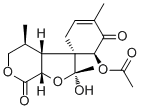 CAS # 486430-93-7, O-Acetylcyclocalopin A, (1S,2'R,3'aR,4'S,6S,7'aS)-rel-(-)- 6-(Acetyloxy)-3'a,4',5',7'a-tetrahydro-2'-hydroxy-2',4,4'-trimethylspiro[3-cyclohexene-1,3'(2'H)-[7H]furo[2,3-c]pyran]-5,7'-dione