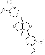structure of CAS# 487-39-8, 连翘脂素