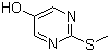 2-(Methylthio)pyrimidin-5-ol molecular structure (CAS 4874-33-3)