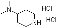 N,N-二甲基哌啶-4-胺二盐酸盐分子结构 (CAS 4876-59-9)