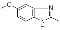 2-Methyl-5-methoxy-1H-benzimidazole molecular structure (CAS 4887-81-4)