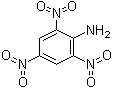 CAS # 489-98-5, 2,4,6-Trinitrobenzenamine, 1-Amino-2,4,6-trinitrobenzene, 2,4,6-Trinitroaniline, 2,4,6-Trinitrophenylamine, MATB, MATB (explosive), NSC 4860, TNA