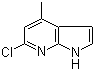 structure of CAS# 4894-29-5, 6-Chloro-4-methyl-7-azaindole