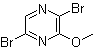 structure of CAS# 489431-66-5, 2,5-二溴-3-甲氧基吡嗪