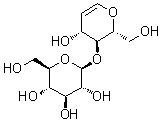 纤维二糖烯分子结构 (CAS 490-51-7)