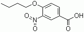 4-丁氧基-3-硝基苯甲酸分子结构 (CAS 4906-28-9)