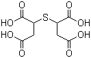 structure of CAS# 4917-76-4, 2,2'-硫代二丁二酸