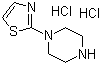 CAS # 492431-13-7, 1-(2-Thiazolyl)piperazine dihydrochloride