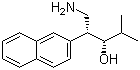 (alphaS,betaR)-beta-(Aminomethyl)-alpha-isopropyl-2-naphthaleneethanol molecular structure (CAS 492434-69-2)