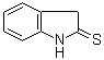 2-吲哚啉硫酮分子结构 (CAS 496-30-0)