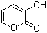 structure of CAS# 496-64-0, 3-Hydroxy-2-pyrone
