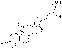CAS # 4965-97-3, (3beta,9beta,10alpha)-3,24,25-Trihydroxy-9-methyl-19-norlanost-5-en-11-one, Bryodulcosigenin, NSC 710352