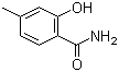 structure of CAS# 49667-22-3, 4-Methylsalicylamide