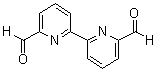 2,2'-Bipyridyl-6,6'-dicarbaldehyde molecular structure (CAS 49669-26-3)