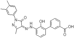 伊屈泼帕分子结构 (CAS 496775-61-2)