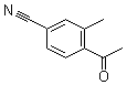 4-Acetyl-3-methylbenzonitrile molecular structure (CAS 496848-58-9)