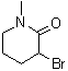 structure of CAS# 49785-85-5, 3-Bromo-1-methyl-2-piperidinone