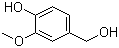 structure of CAS# 498-00-0, 4-Hydroxy-3-methoxybenzyl alcohol