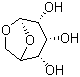 structure of CAS# 498-07-7, 1,6-脱水-beta-D-吡喃葡萄糖