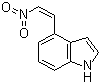structure of CAS# 49839-99-8, 4-(2-Nitrovinyl)indole