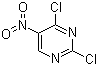 2,4-二氯-5 硝基嘧啶分子结构 (CAS 49845-33-2)
