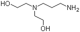 N-(3-氨基丙基)二乙醇胺分子结构 (CAS 4985-85-7)