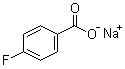 structure of CAS# 499-90-1, Sodium 4-fluorobenzoate