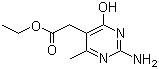 structure of CAS# 499209-19-7, Ethyl (2-amino-4-hydroxy-6-methyl-5-pyrimidinyl)acetate