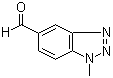 structure of CAS# 499770-67-1, 1-Methyl-1H-benzotriazole-5-carboxaldehyde