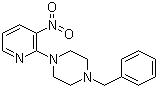 1-苄基-4-(3-硝基吡啶-2-基)哌嗪分子结构 (CAS 499771-07-2)
