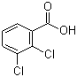 2,3-二氯苯甲酸分子结构 (CAS 50-45-3)