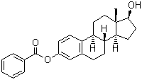 CAS # 50-50-0, Estradiol benzoate, 17beta-Estradiol benzoate, 1,3,5(10)-Estratriene-3,17b-diol 3-benzoate, 3,17b-Dihydroxy-1,3,5(10)-estratriene 3-benzoate