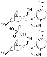 CAS 登录号：50-54-4, 硫酸奎尼丁