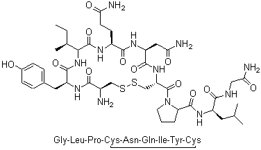 缩宫素分子结构 (CAS 50-56-6)