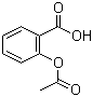 邻乙酰水杨酸分子结构 (CAS 50-78-2)