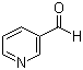 3-吡啶甲醛分子结构 (CAS 500-22-1)