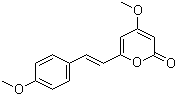 structure of CAS# 500-62-9, Yangonin