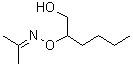 CAS 登录号：5001-44-5, 丙酮 O-[1-(羟基甲基)戊基]肟