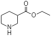 3-哌啶甲酸乙酯分子结构 (CAS 5006-62-2)