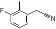 structure of CAS# 500912-15-2, 3-氟-2-甲基苯乙腈