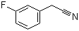 structure of CAS# 501-00-8, 3-Fluorophenylacetonitrile